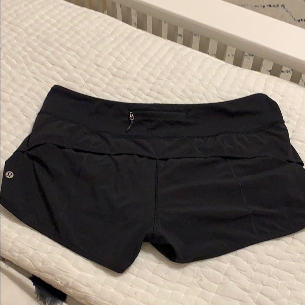 Black Lululemon shorts